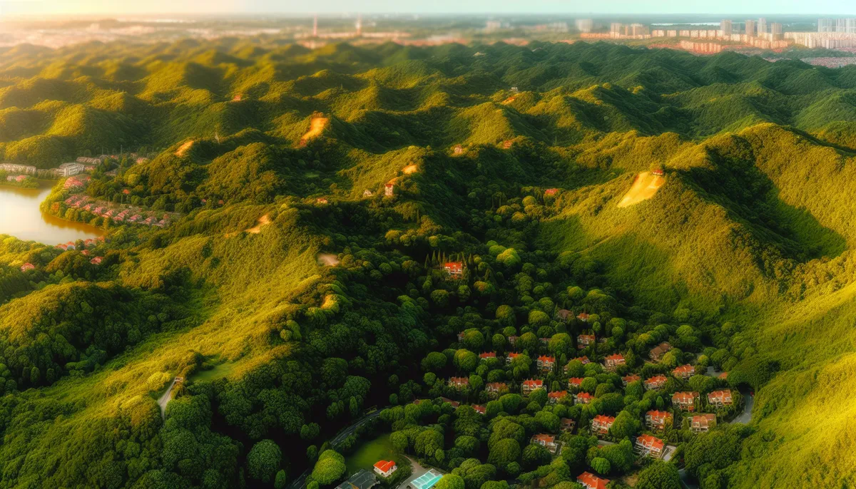 Scenic view of West Lake Hills