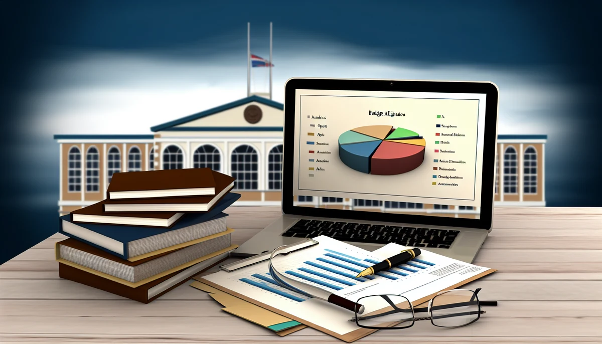 Financial report and budget allocation at Hutto ISD
