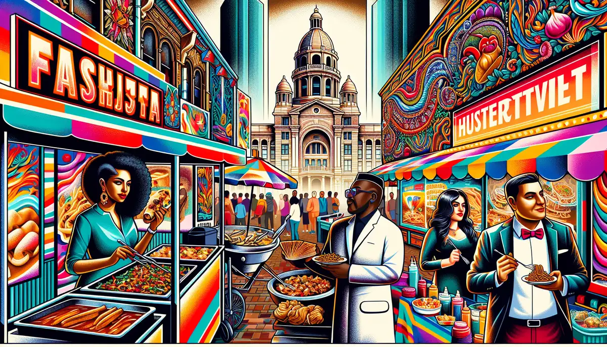 Diverse food options in Houston's Museum District
