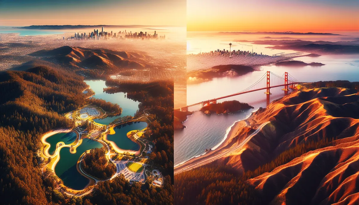 Outdoor adventures: Scenic trails and lakes in Austin vs Unique natural beauty in the Bay Area