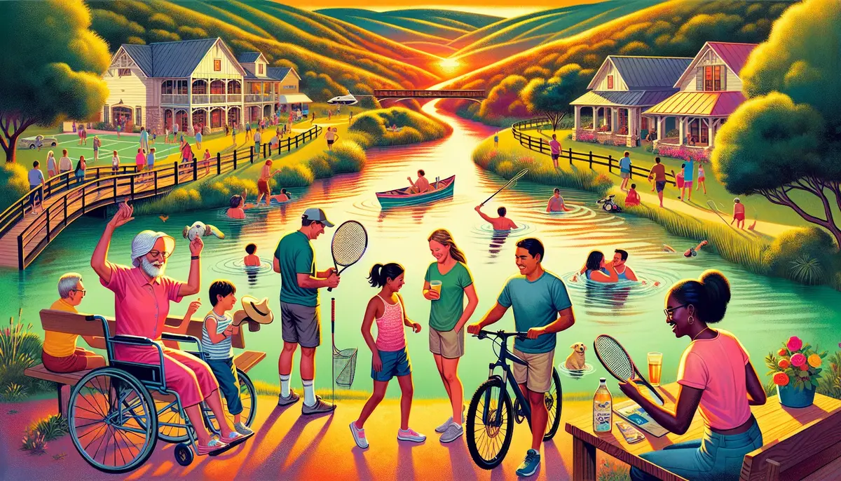 Outdoor activities in Texas Hill Country