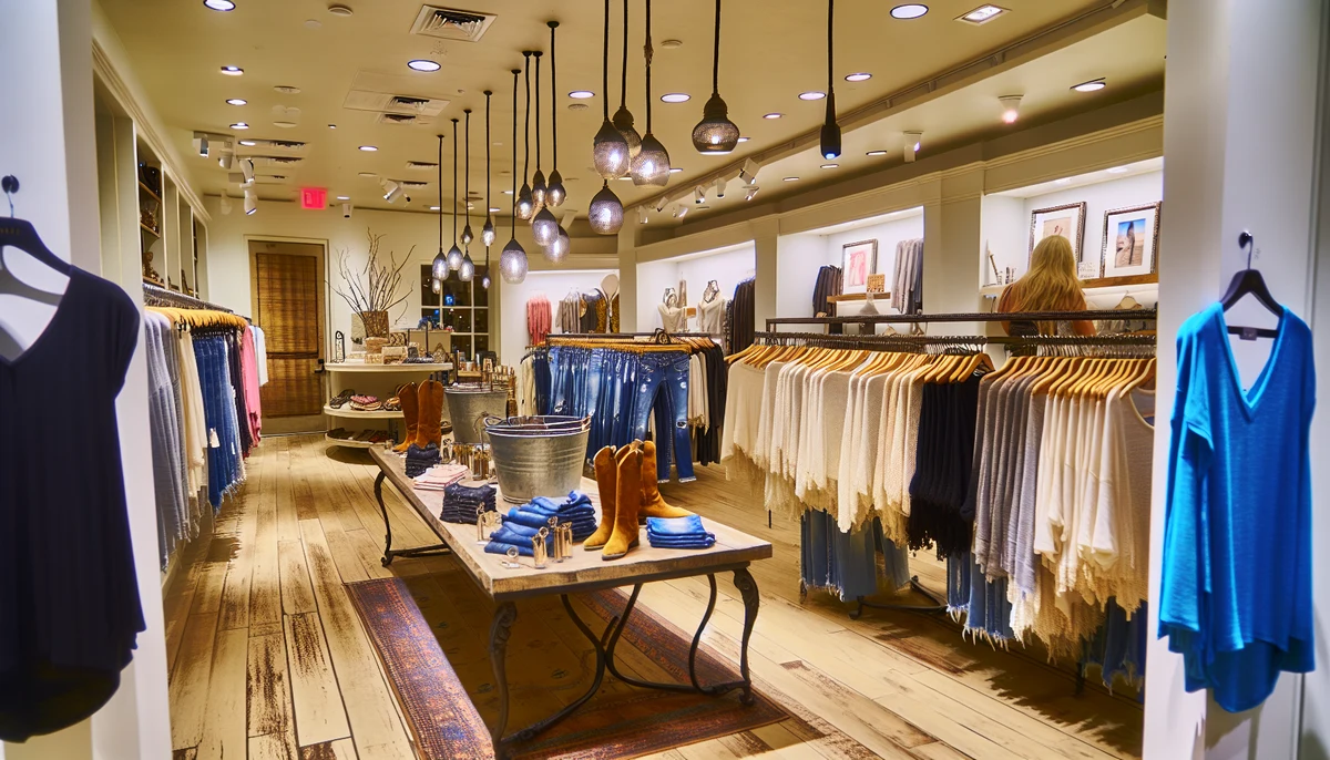 Chic boutique store in The Domain, Austin
