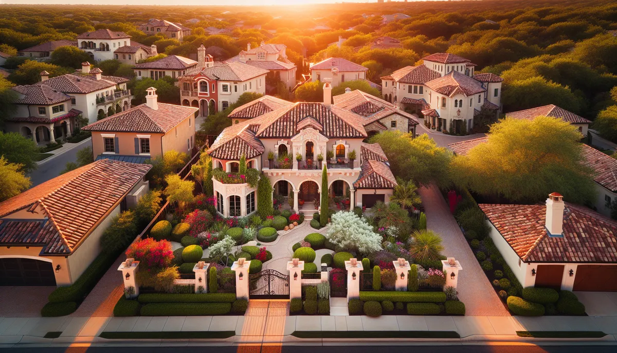 Luxurious gated community in Austin, TX