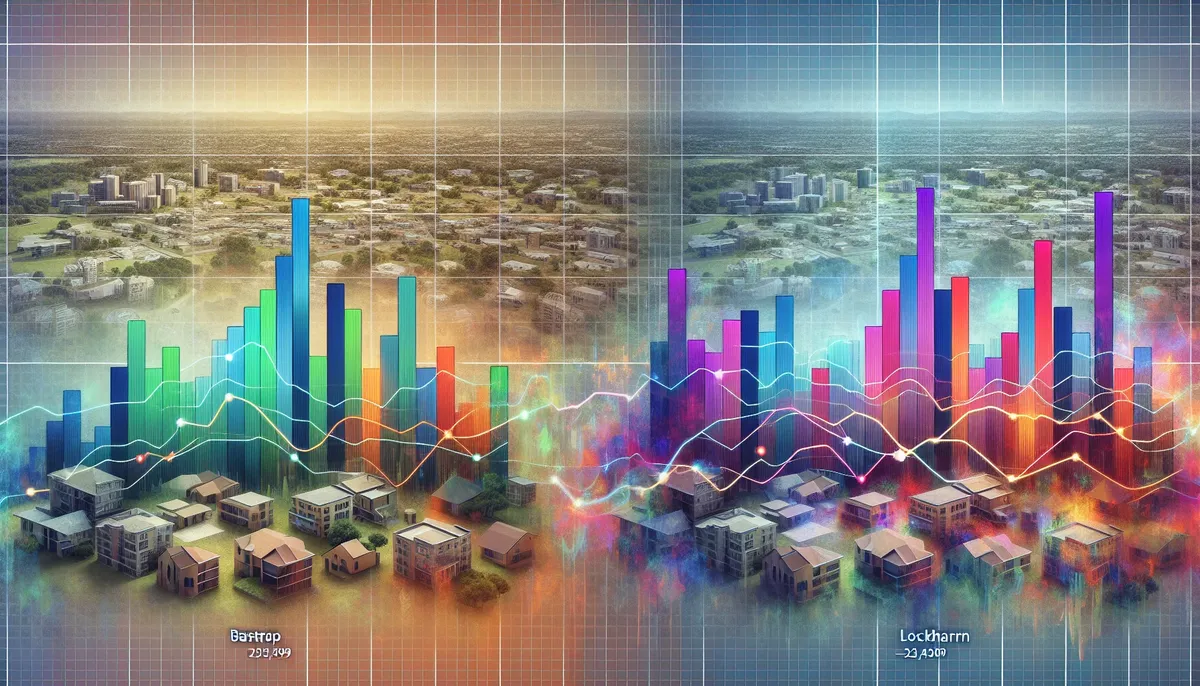 Bastrop vs Lockhart real estate comparison