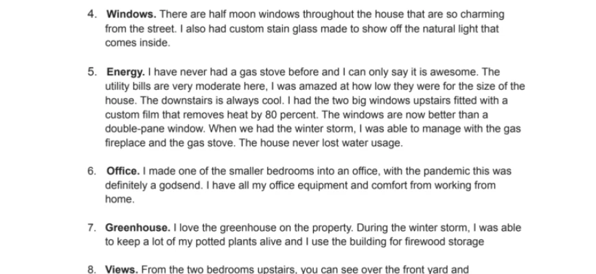 10 Things We Love About Our Home